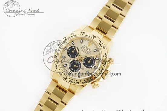 YG 116508 Best Dial YG on Edition Bracelet V2 Clean 1:1 Daytona SA4130 0405